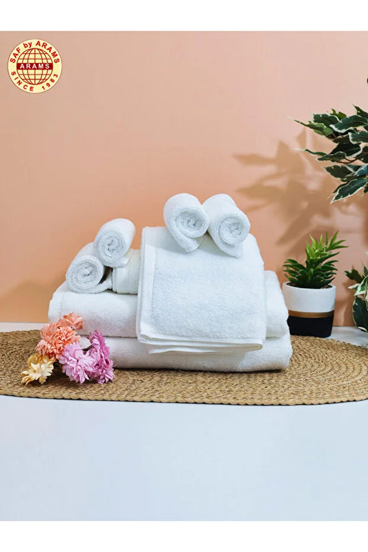 8-Piece 600 GSM Premium Cotton Towel Set