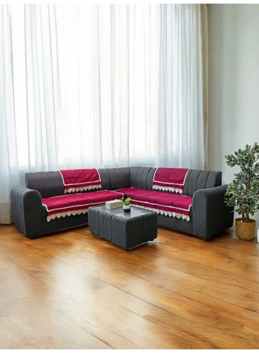 4-Piece Quilted Sofa Covers