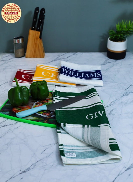 Elegant 12-Piece Kitchen Towel Set