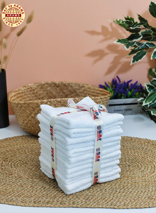 Luxurious 12-Piece Face Towel Set