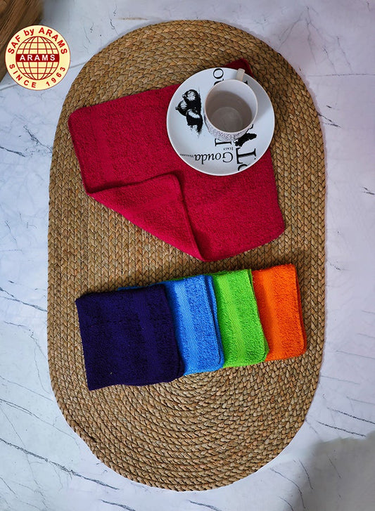 Elegant 5-Piece Face Towels